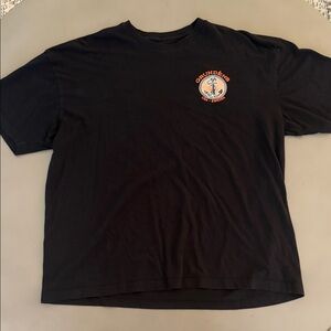 Grundens Black Short Sleeve Tee for Men